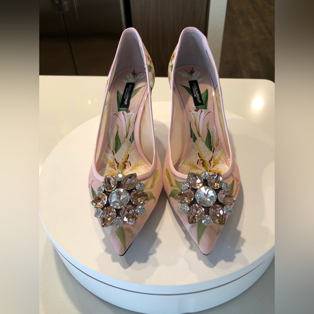 Dolce & Gabbana Jeweled Heels